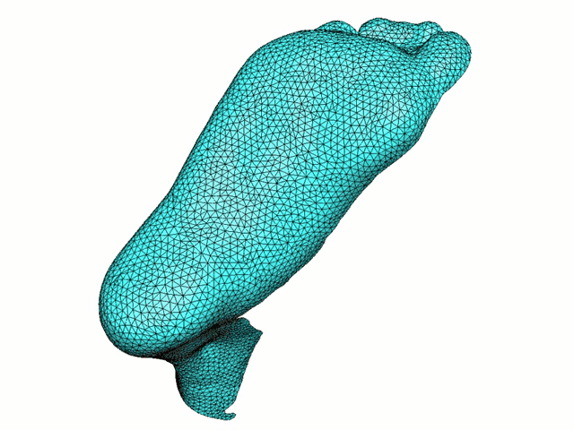Mesh to CAD conversion example